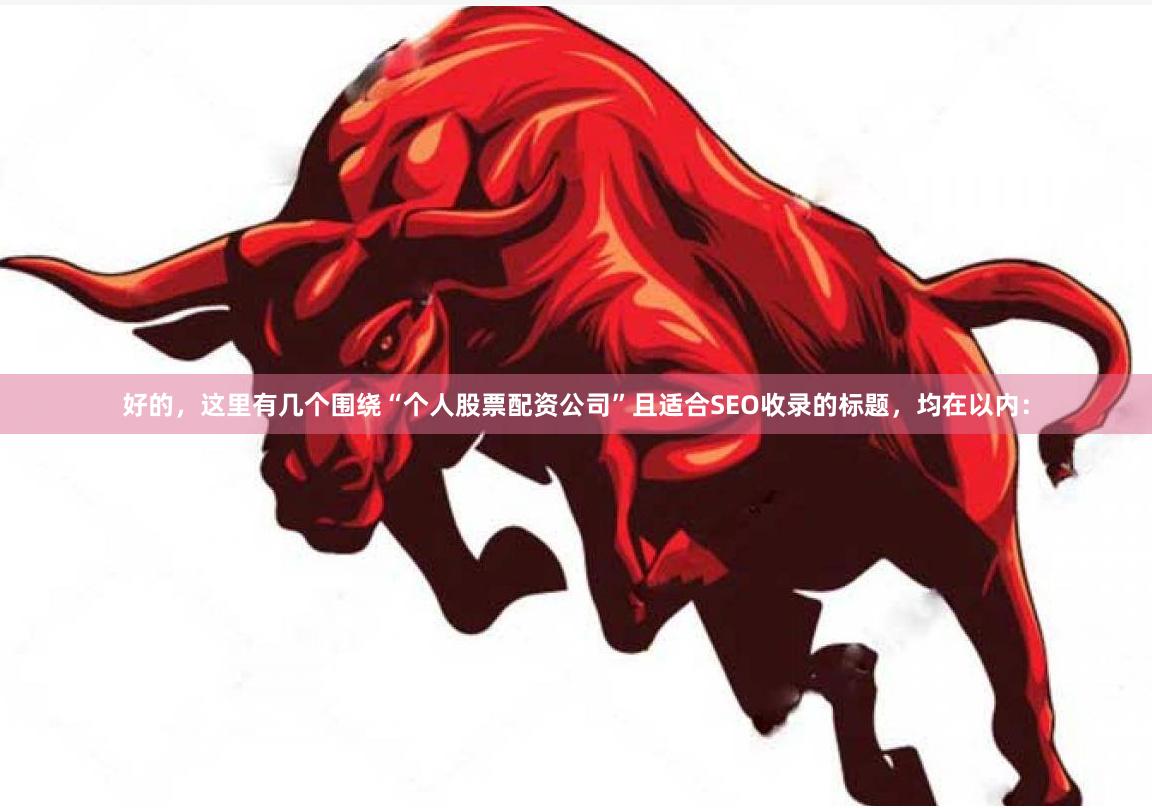 好的，这里有几个围绕“个人股票配资公司”且适合SEO收录的标题，均在以内：